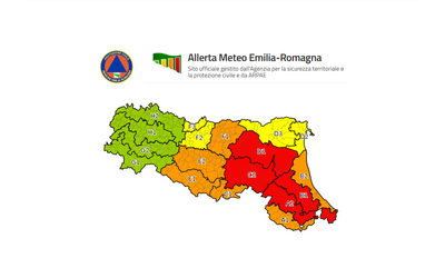 Mappa regionale Allerta Meteo 10 maggio 2023