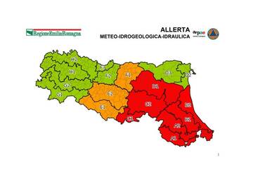 Allerta meteo n.121