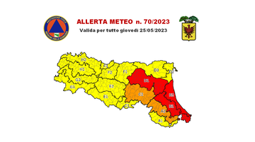 Allerta meteo n. 70/2023 