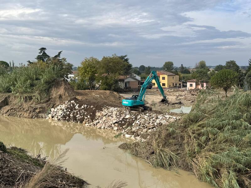 Alluvione, procedono i lavori di ripristino del territorio
