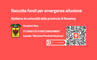 Riferimenti donazione alluvione - QRcode satispay