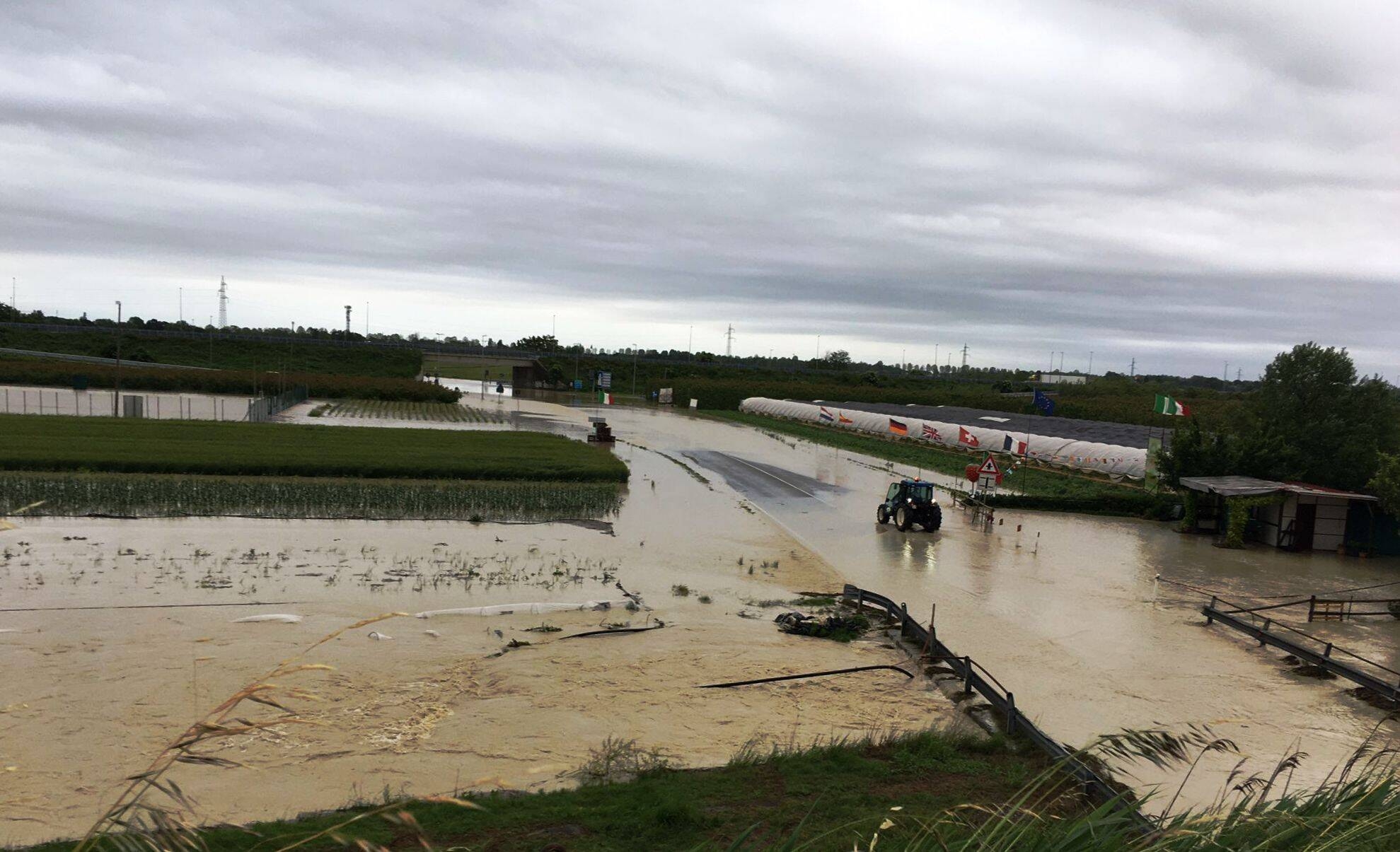 Campagna alluvionata a Casemurate