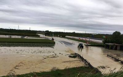 Campagna alluvionata a Casemurate