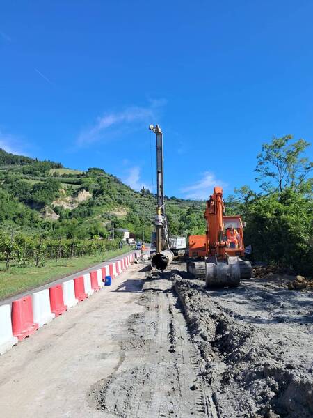 Cantieri aperti nella Valle del Lamone 