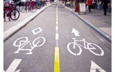 Segnaletica pista ciclabile
