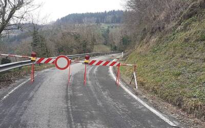 chiusura traffico Valletta Zattaglia a Brisighella