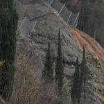 Strada, montagna, Frana 