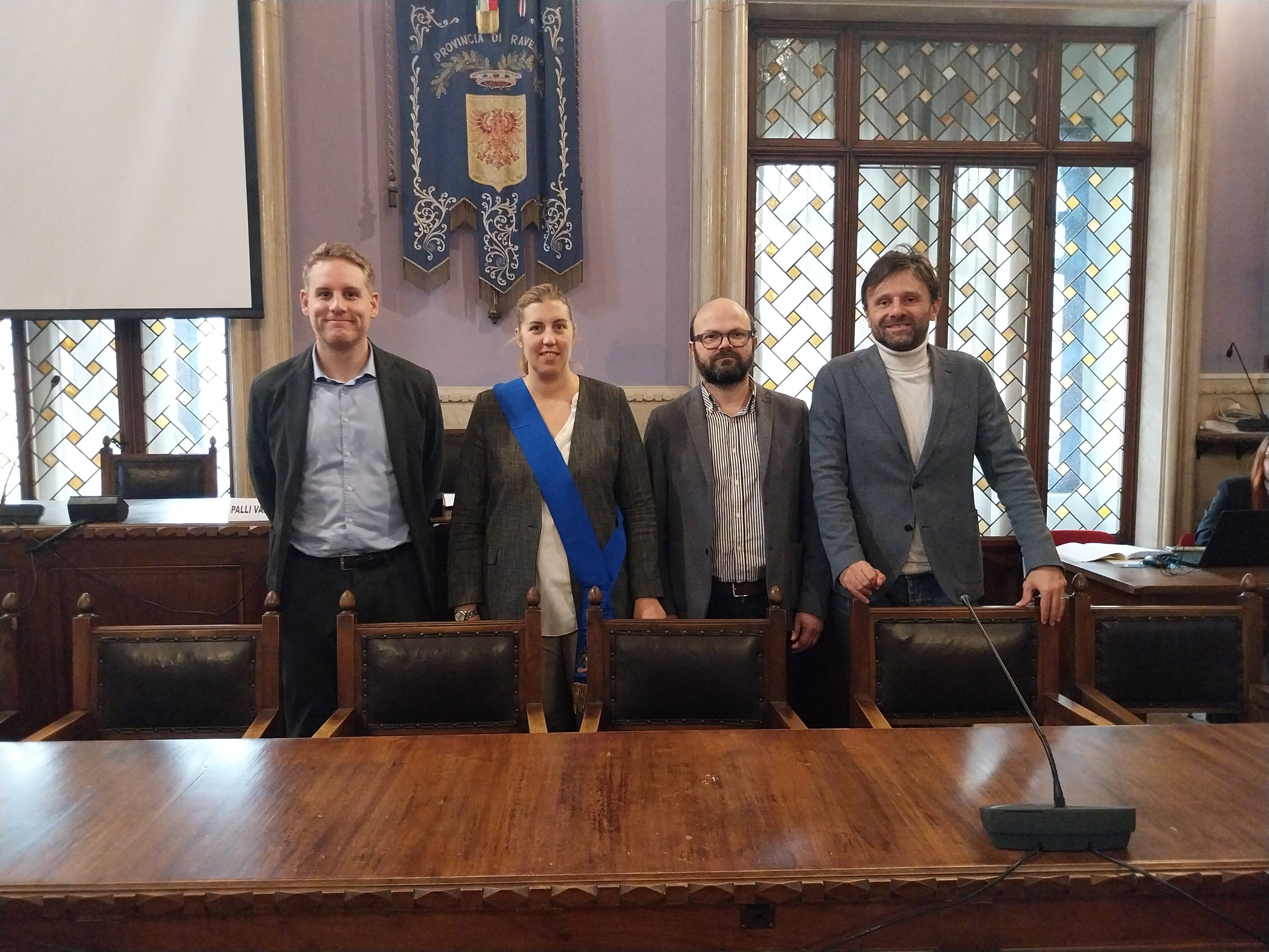 Immagine: giuramento Valentina Palli presidente