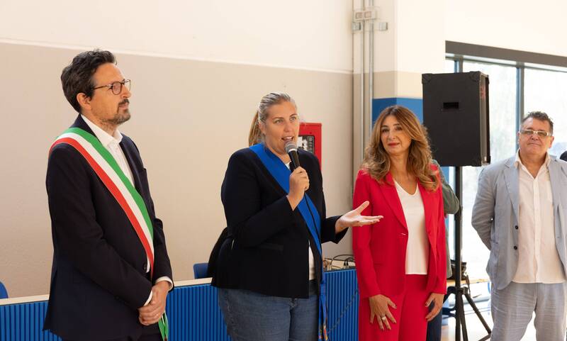 Inaugurazione dei lavori di ampliamento del ITG Morigia e della succursale del Liceo Scientifico Orani di Ravenna.