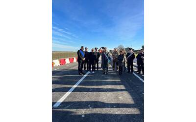 Inaugurazione nuovo ponte scolo Veneziana SP 32