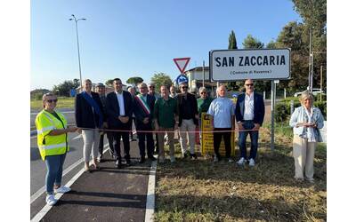 inaugurazione rotonda San Zaccaria