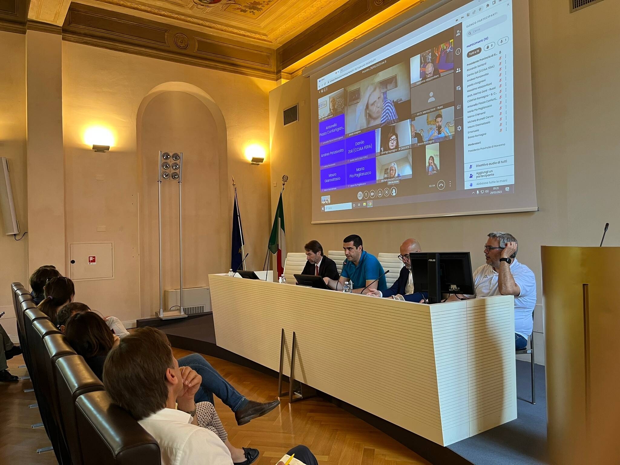 Incontro tavolo provinciale economia - 29 maggio 2023