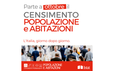 Infografica Istat: Censimento permanente della popolazione e delle abitazioni 2023