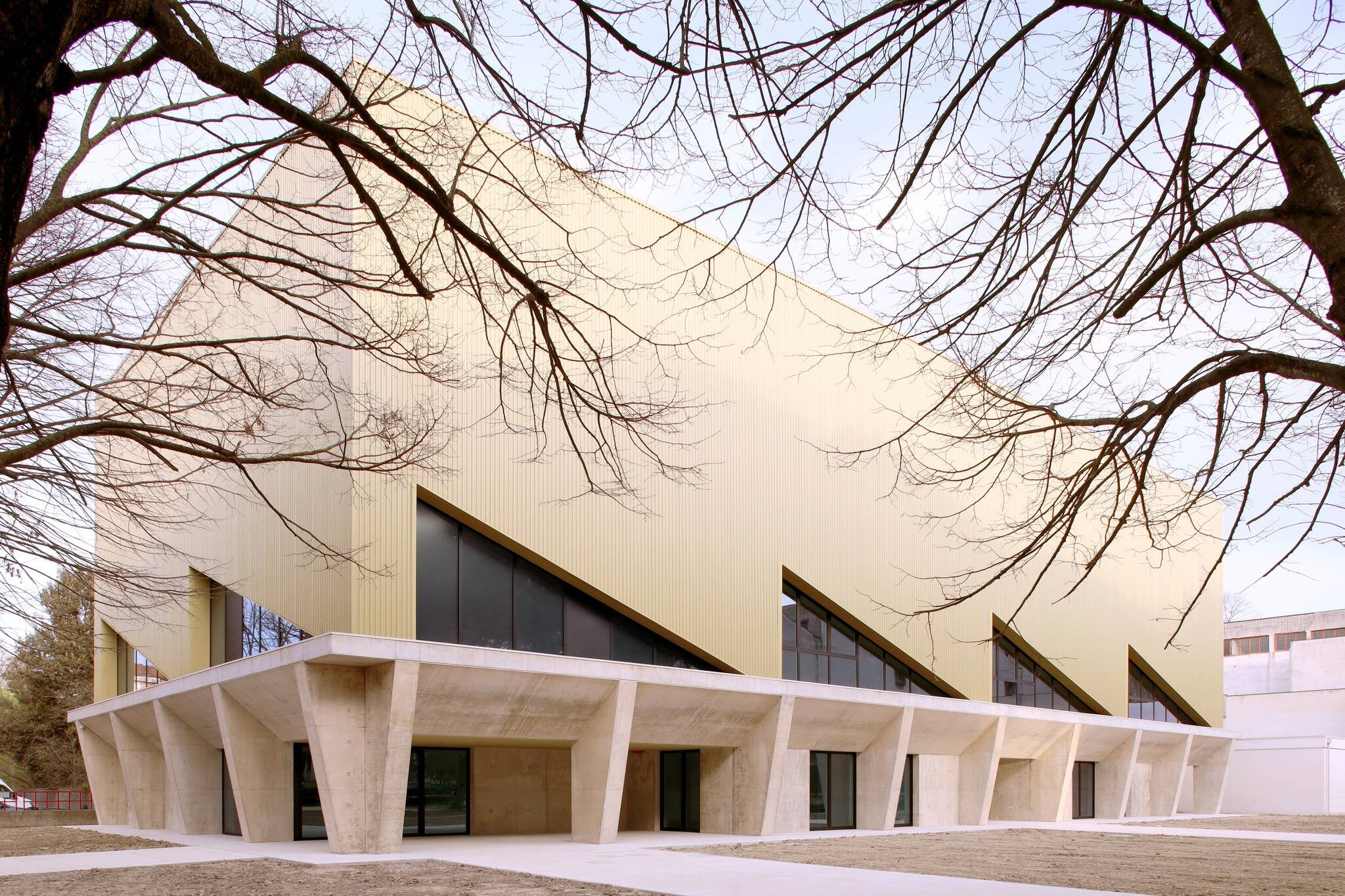 Facciata istituto Olivetti-Callegari 