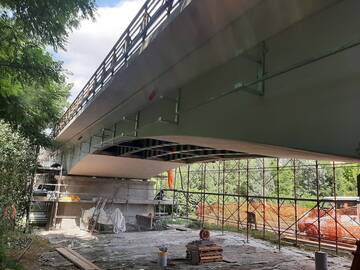 Intervento di adeguamento statico e sismico del ponte della Chiusa sul fiume Senio 