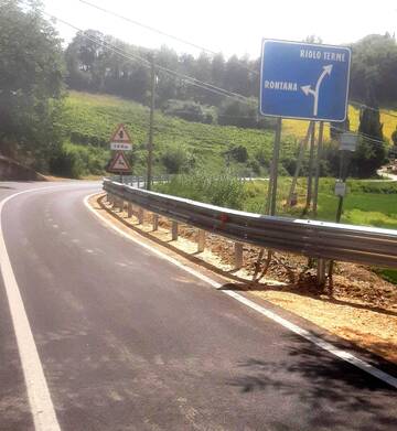 Conclusi i lavori di ripristino frane sulla sp 23 Monticino e Limisano