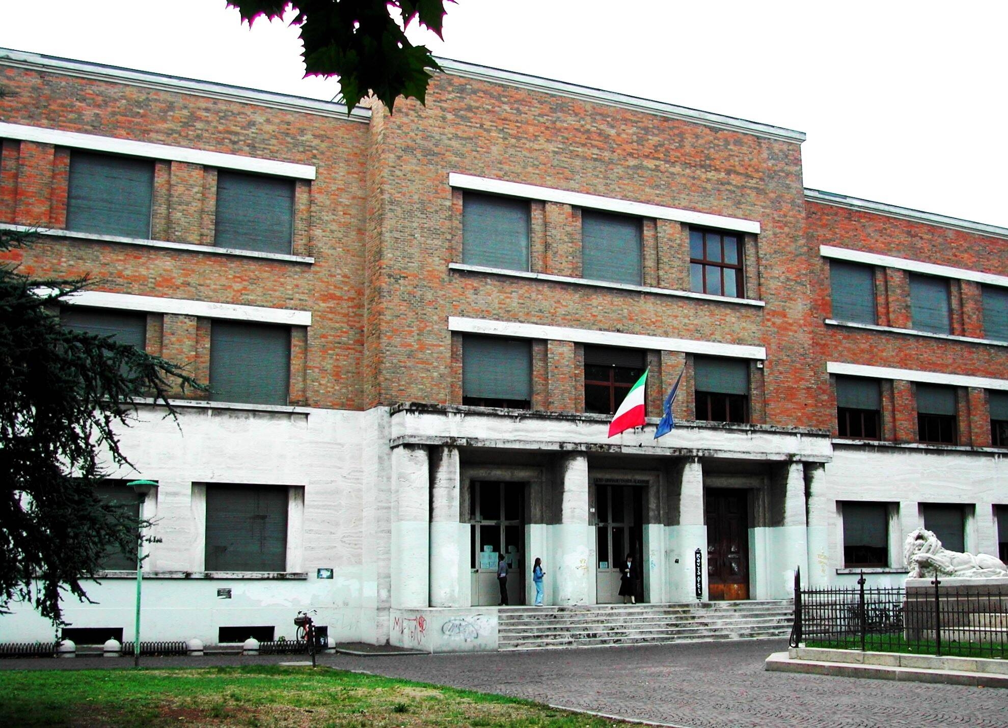 Liceo classico Alighieri Ravenna - Facciata