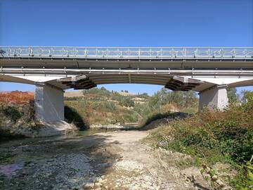 Ponte Chiusa sul fiume Senio a Riolo Terme