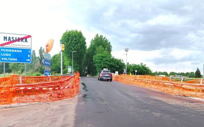 Foto ponte Masiera su S.P. n.9