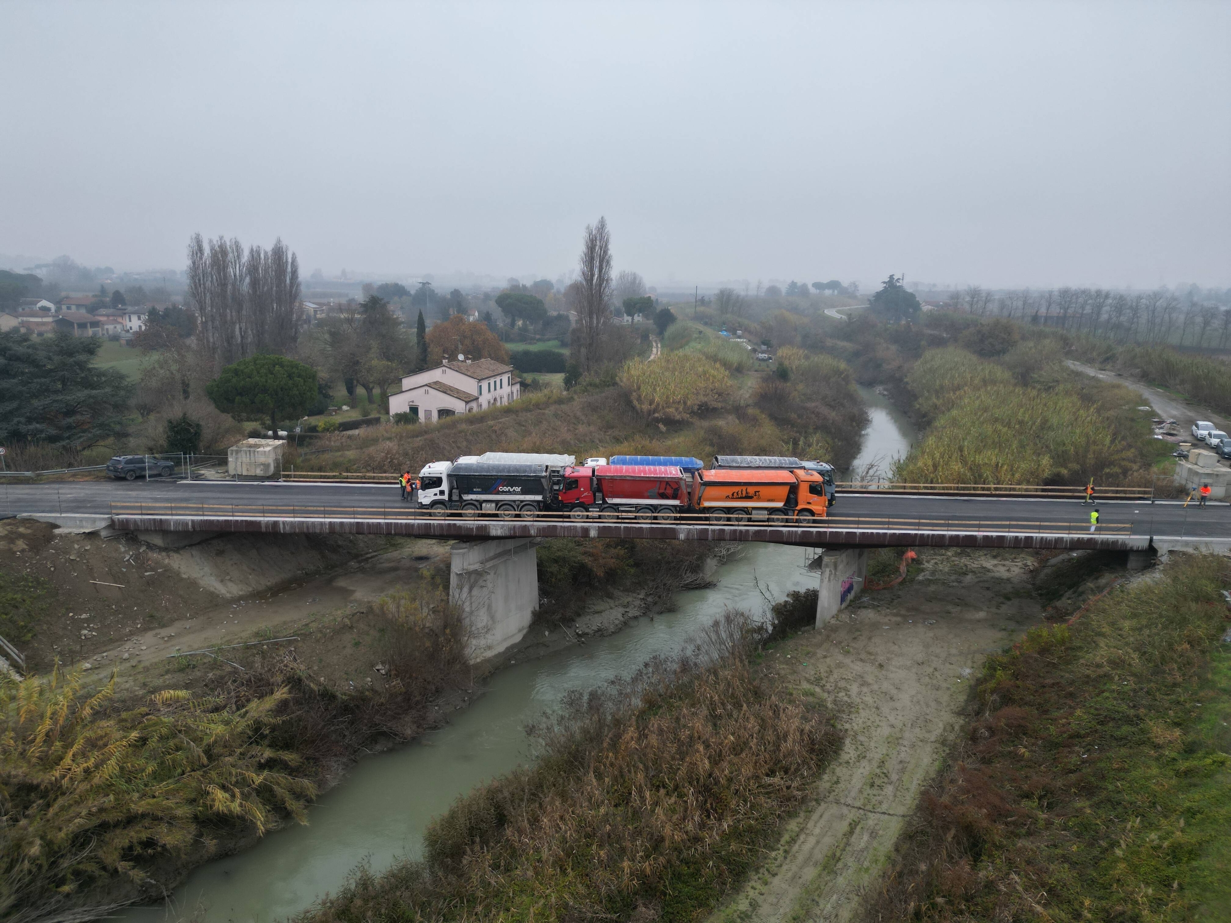 Ponte Ragone/San Pancrazio - Prove di carico