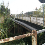 Ponte sul fiume Ronco a Coccolia