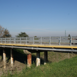 Ponte sul fiume Santerno a Ca' di Lugo