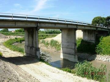Lavori di manutenzione straordinaria del ponte del fiume Savio a Castiglione di Ravenna
