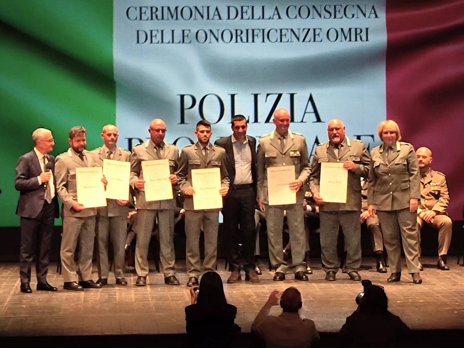 Polizia provinciale - Premiazione