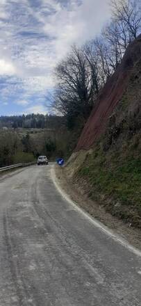 Riapertura anticipata strada provinciale "Valletta-Zattaglia" a Brisighella a seguito di frana