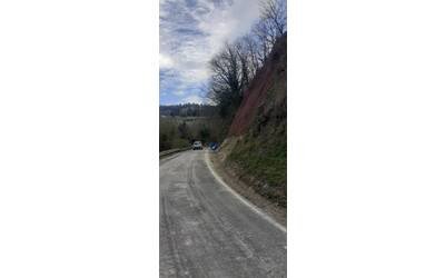riapertura sp 63 a seguito di frana