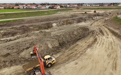 Immagine: Ricostruzione argine - Foto Regione Emilia-Romagna