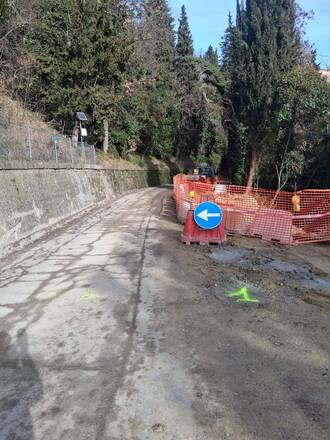 Sospensione temporanea della circolazione lungo la S.P. n. 23 "Monticino e Limisano" a Brisighella