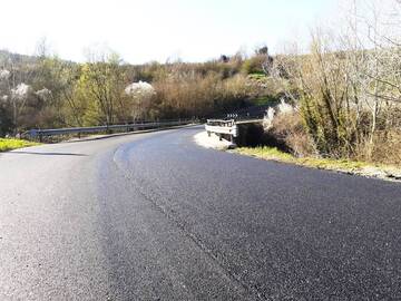 Lavori su S.P. n. 23 “Monticino-Limisano” al km. 9+300