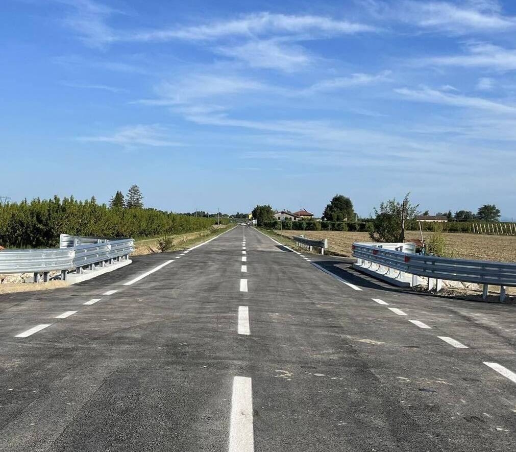 SP n.4 "Prada", una delle strade ripristinate