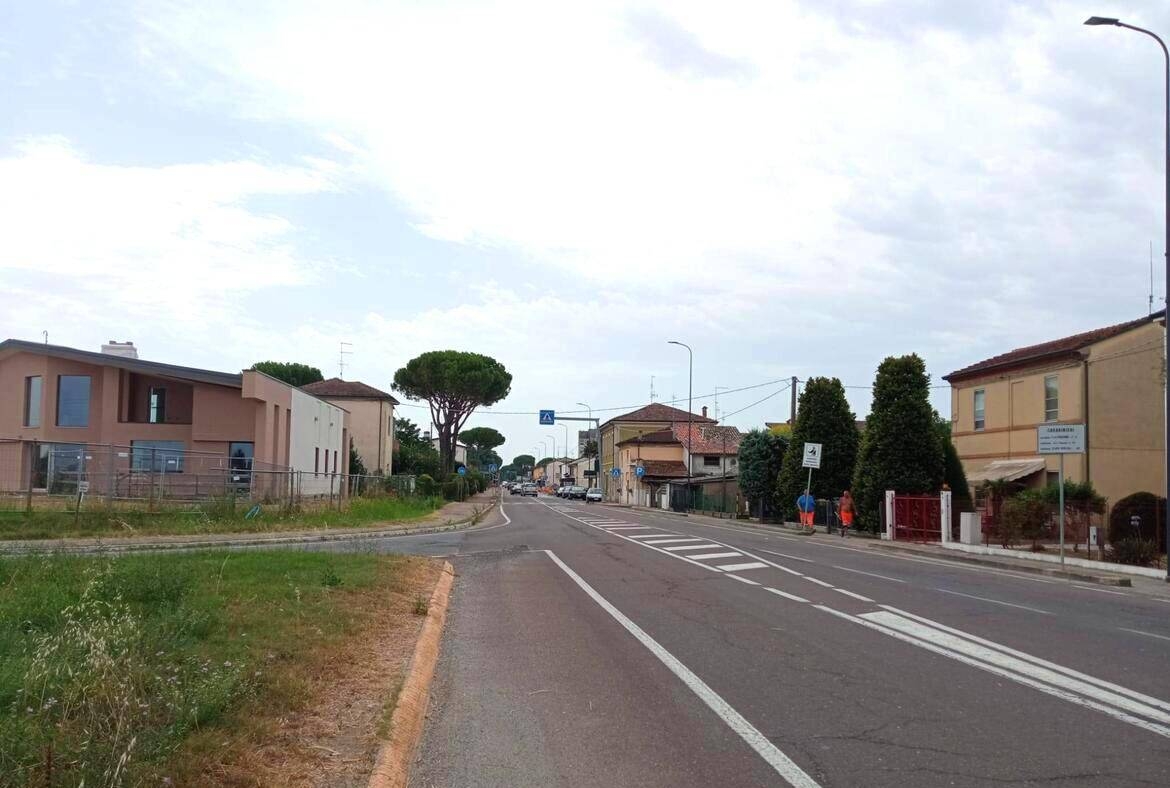 Strada Provinciale n.118 in prossimità di S.Zaccaria (Ra)