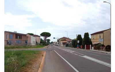 Strada Provinciale n.118 in prossimità di S.Zaccaria (Ra)