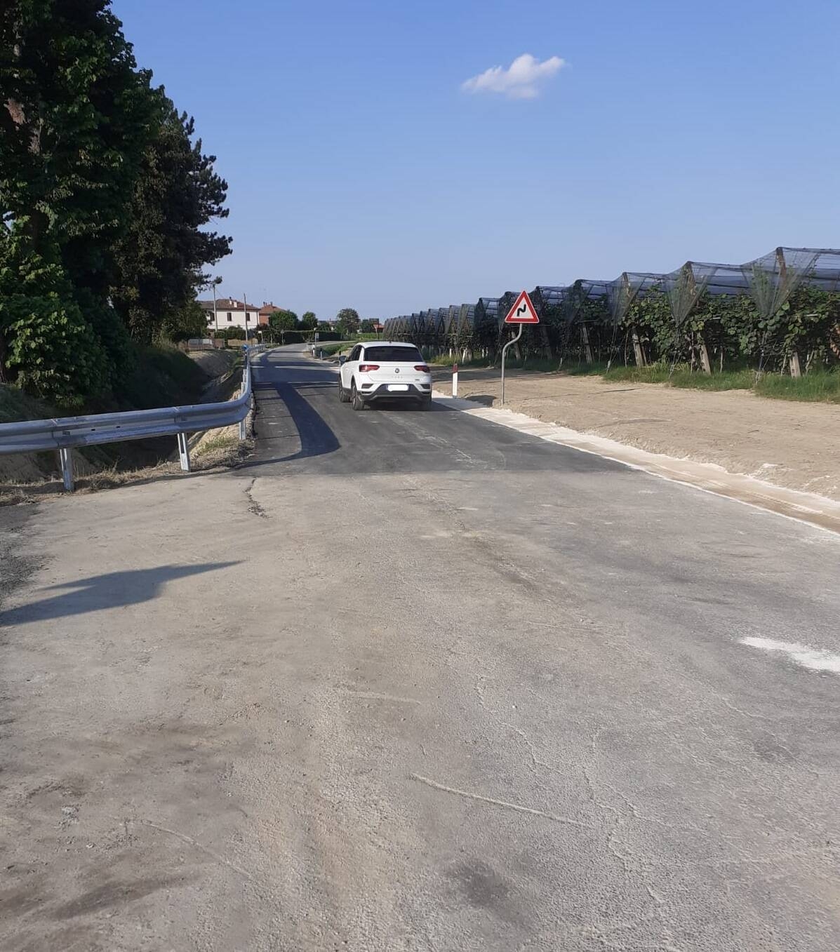 SP 37 via Reda a lavoro ultimato