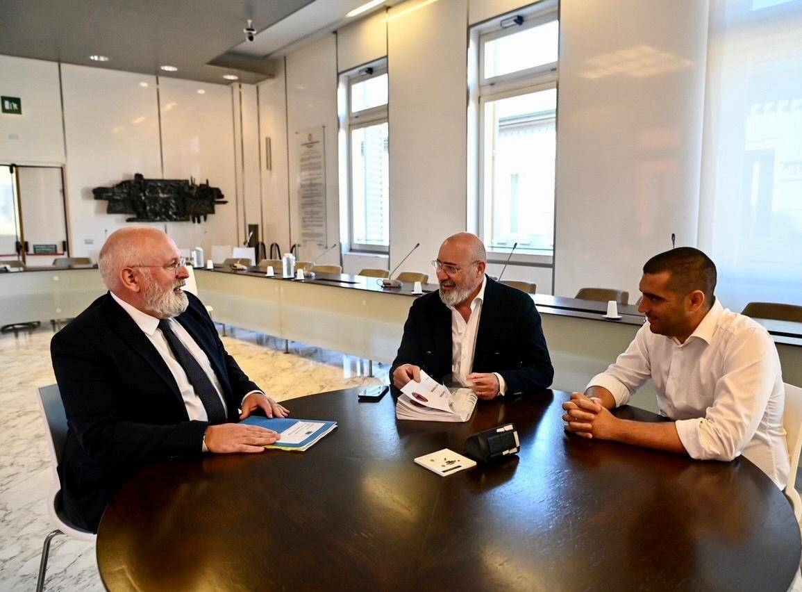 Icnontro con vicepresidente della Commissione europea