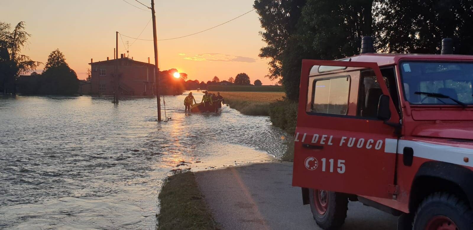 Vigili del Fuoco in soccorso a Boncellino