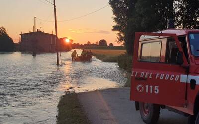 Vigili del Fuoco in soccorso a Boncellino